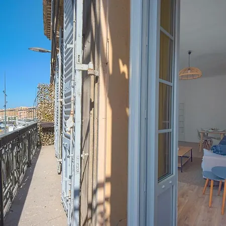 Appartement Superbe Balcon Vu Vieux-port Marseille
